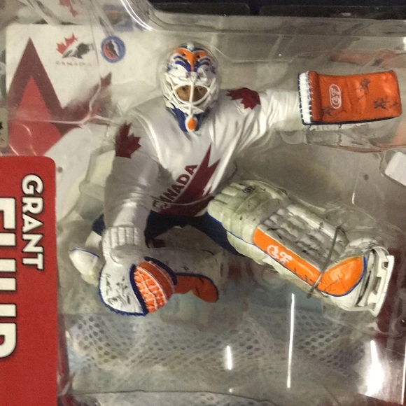 NHL figurine Grant Fuhr team Canada 1987 - Picture 3 of 4